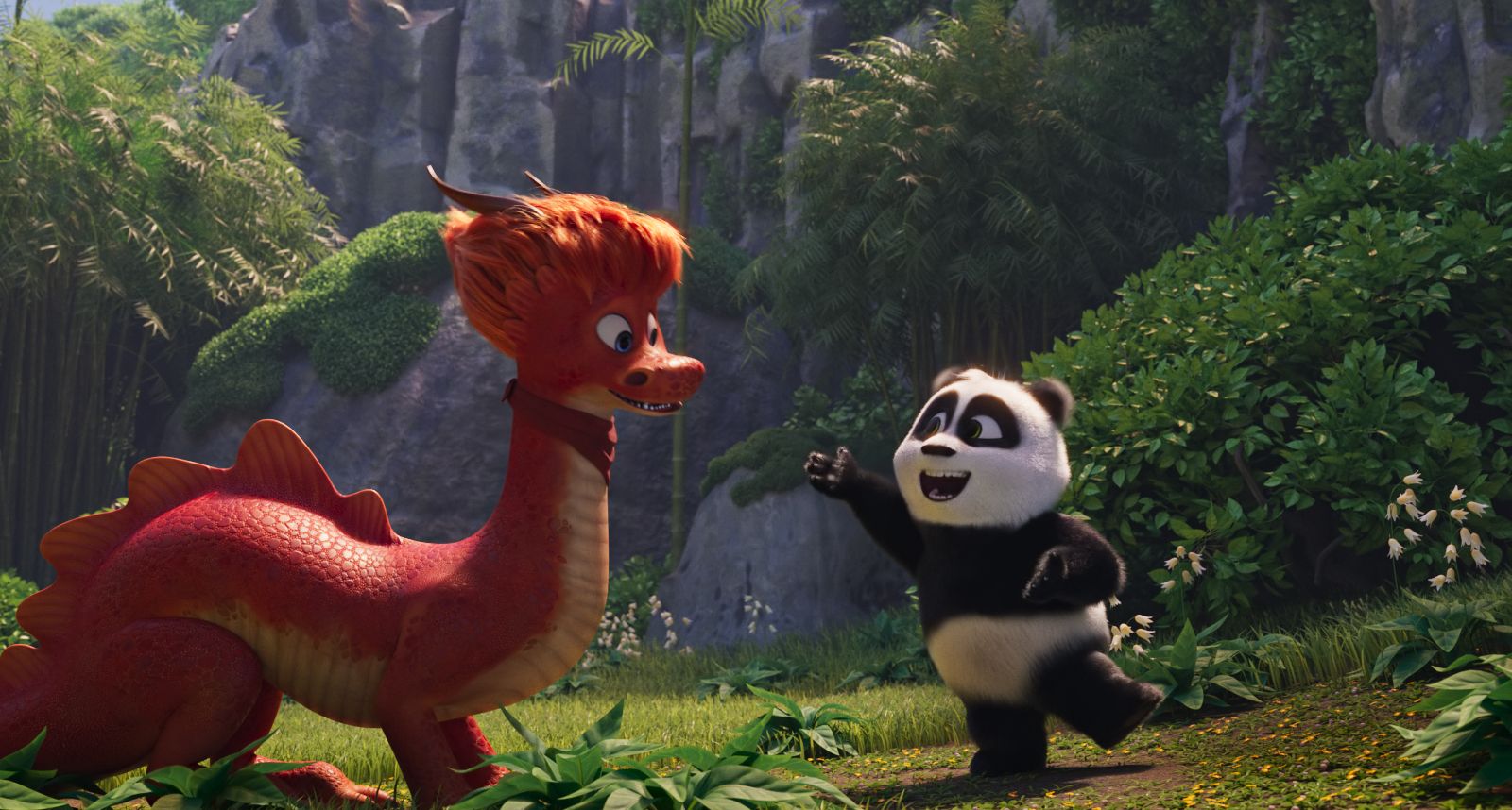 Pandabeer in Afrika