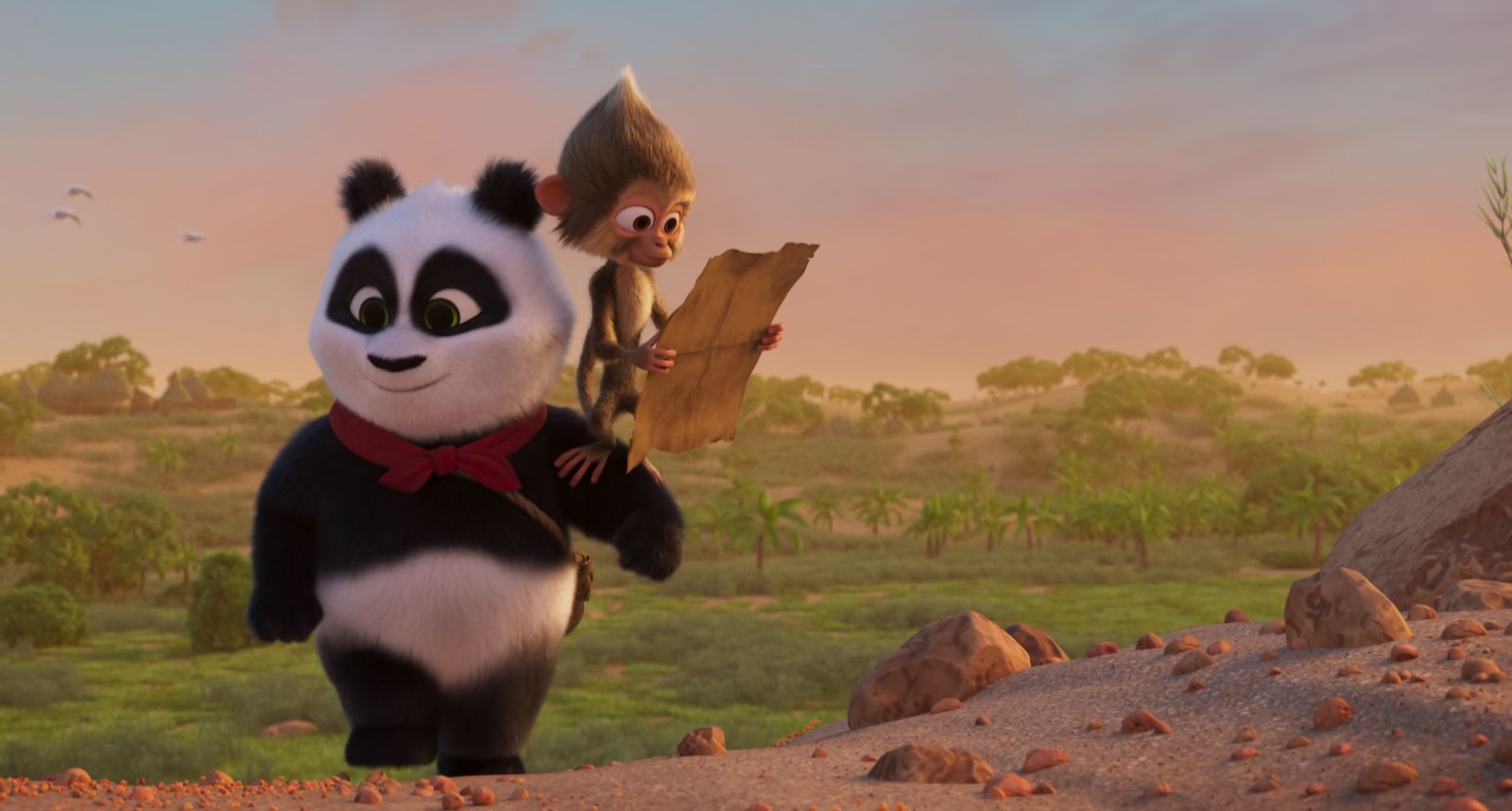 Pandabeer in Afrika